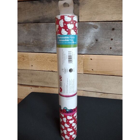 NEW Cricut Premium Vinyl Hello Kitty Removable Matte 6, 12"x12" - Picture 2 of 2